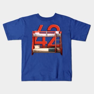 4 Boys; 2 Bunkbeds Kids T-Shirt